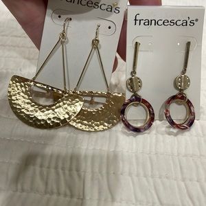 Pair of Francesca’s earrings